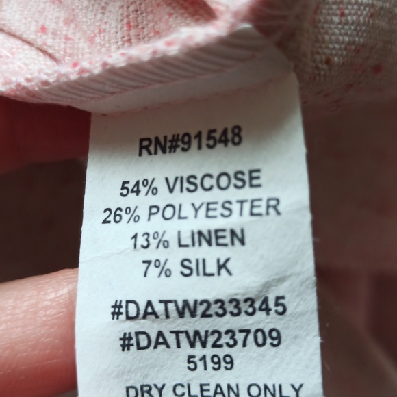 NWT Campaigne Pink Wide Leg Pants - Picture 10 of 10